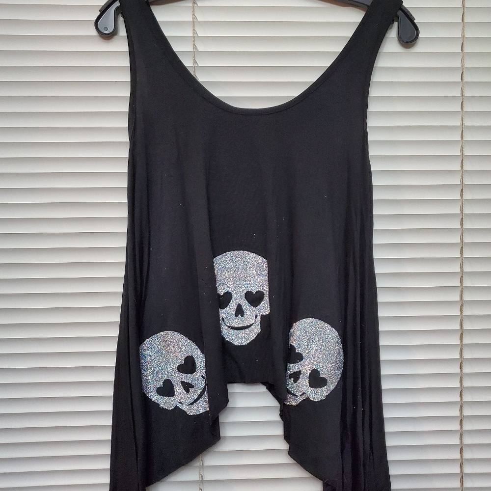 Skull tank top